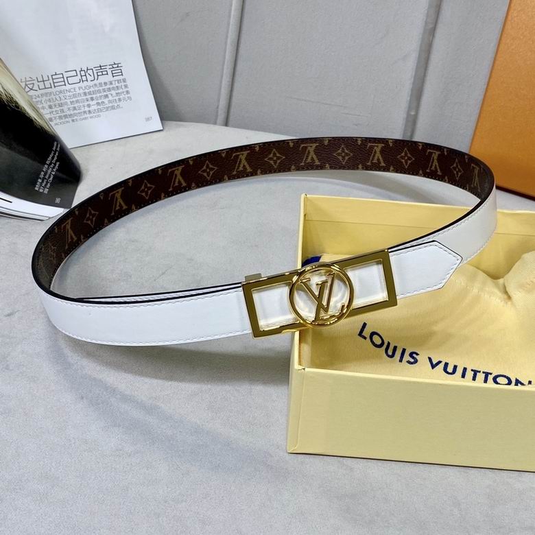 LV Belt 25mmX95-110cm 7D08